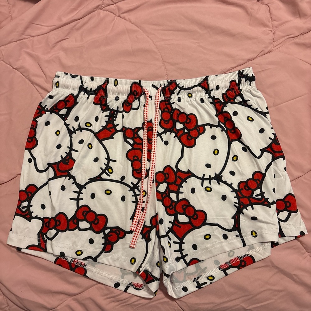 Hello Kitty Pajama Shorts